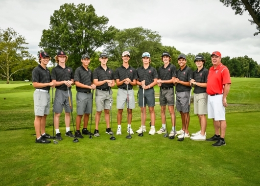 Boys Varsity golf team